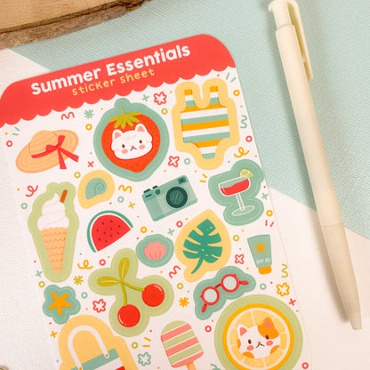 Summer Essentials - Sticker Sheet