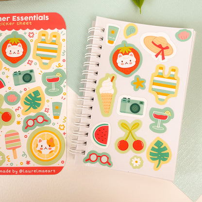 Summer Essentials - Sticker Sheet