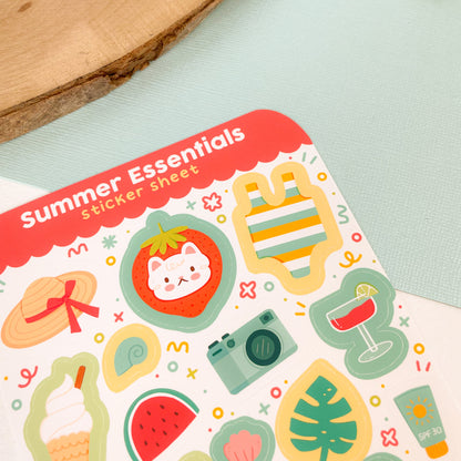 Summer Essentials - Sticker Sheet