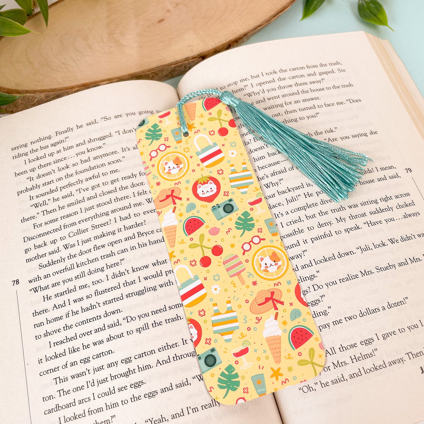 Summer Essentials  Bookmark