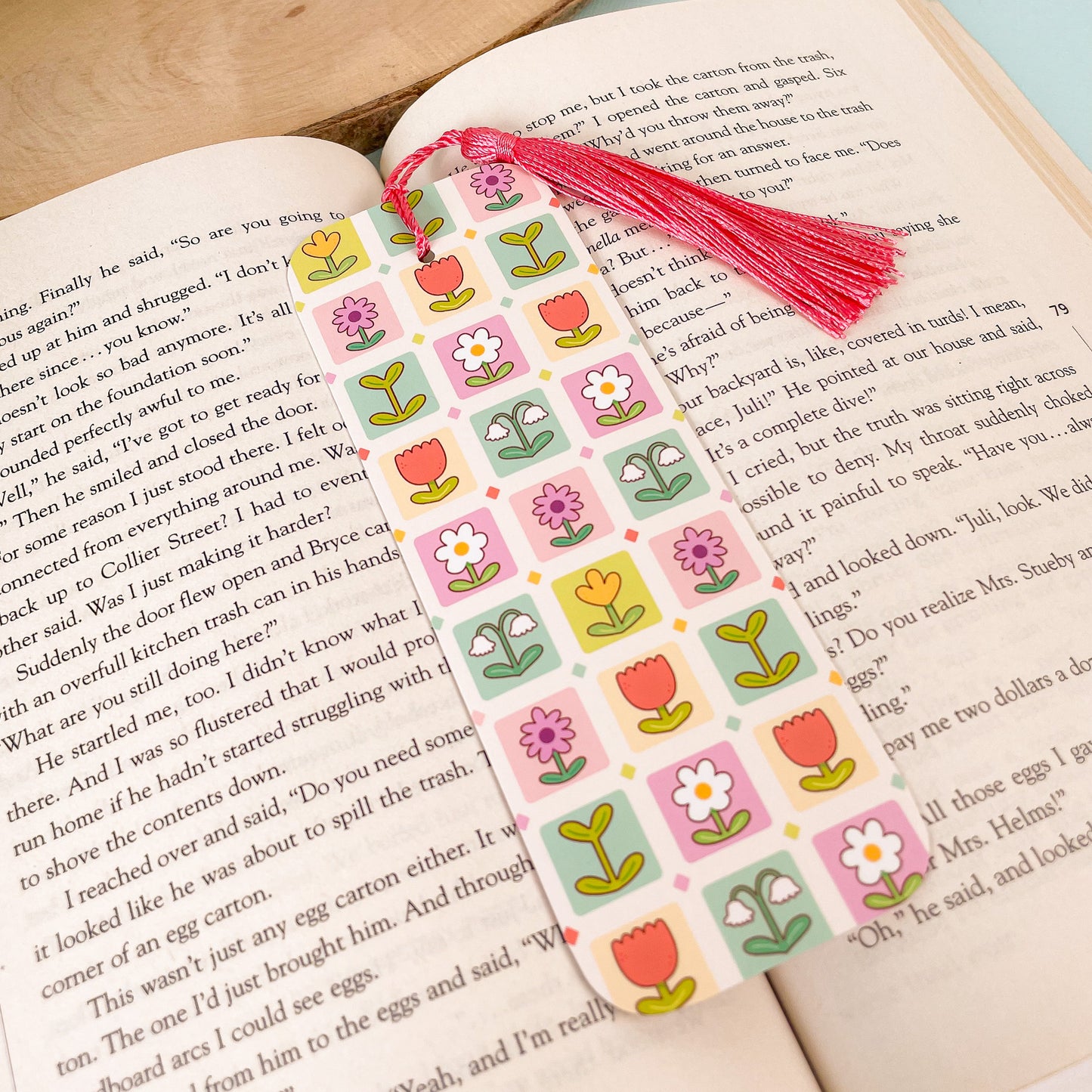 Flowers Bookmark