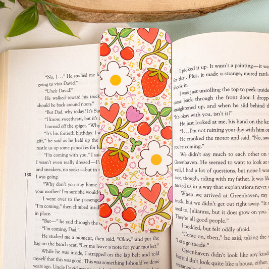 Fruit & Flowers Bookmark