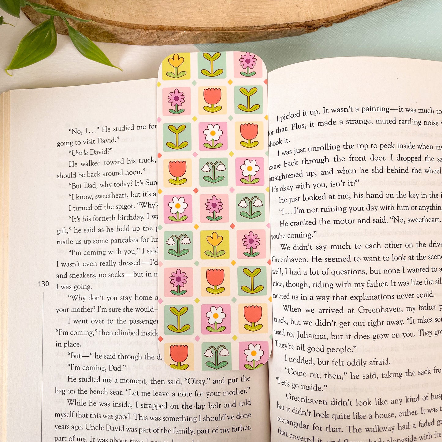 Flowers Bookmark