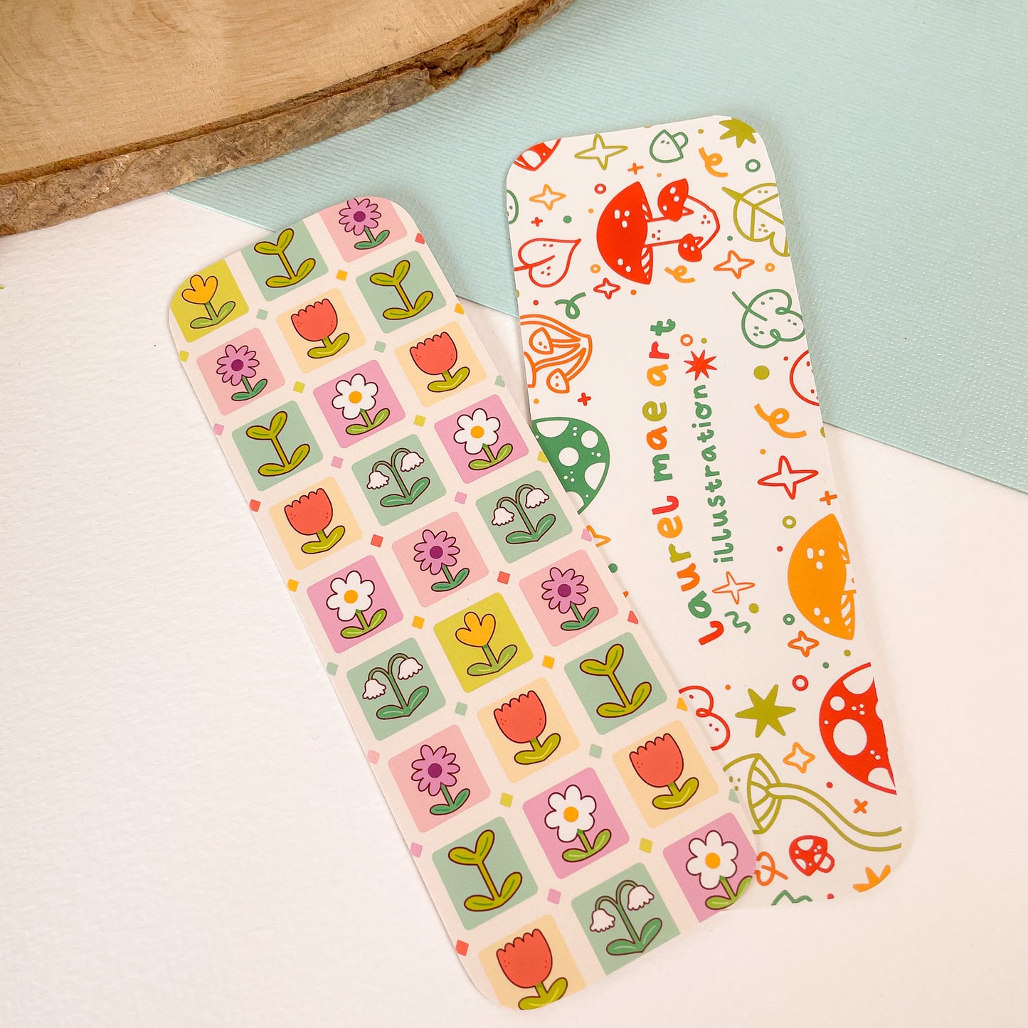 Flowers Bookmark