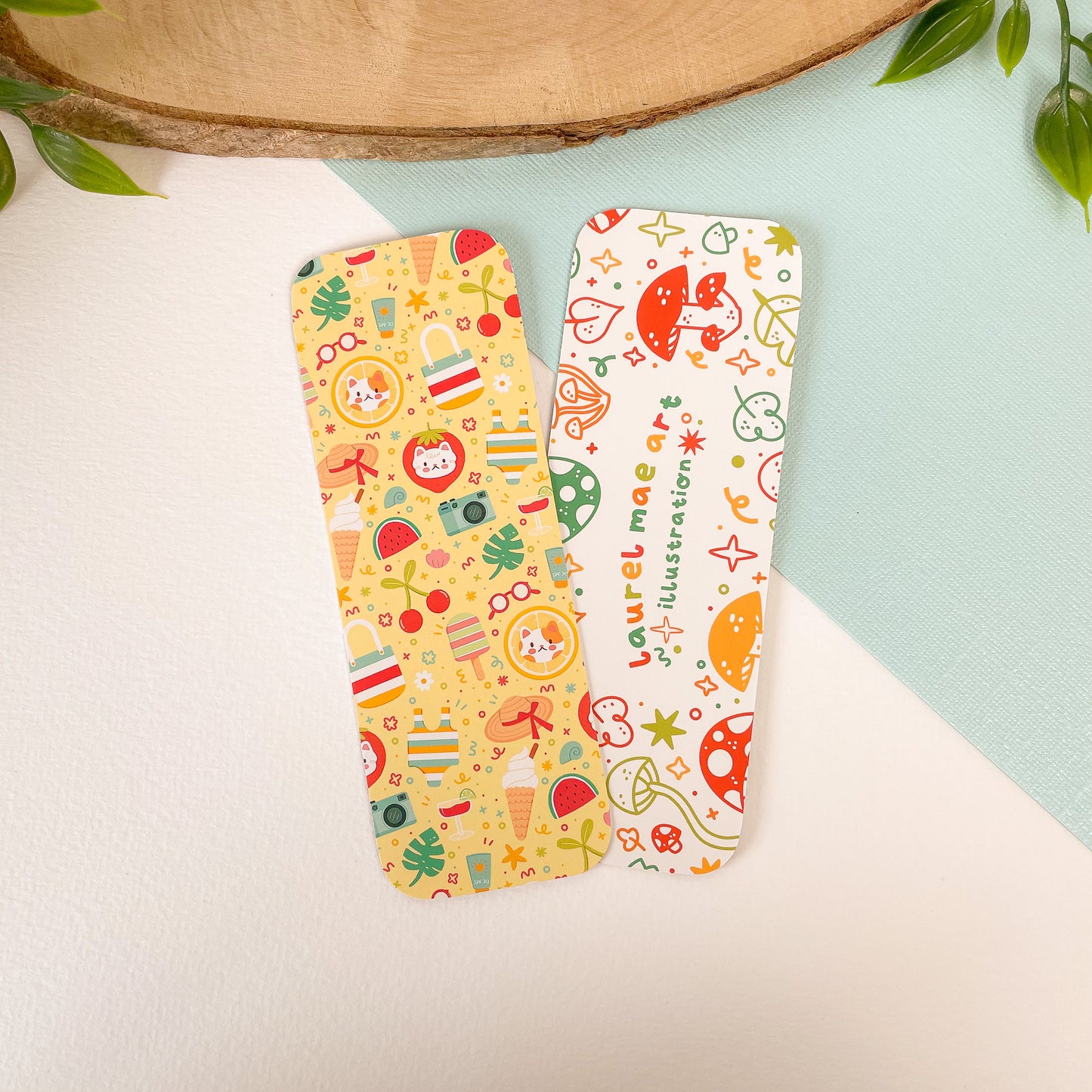 Summer Essentials  Bookmark