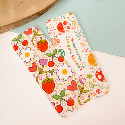 Fruit & Flowers Bookmark