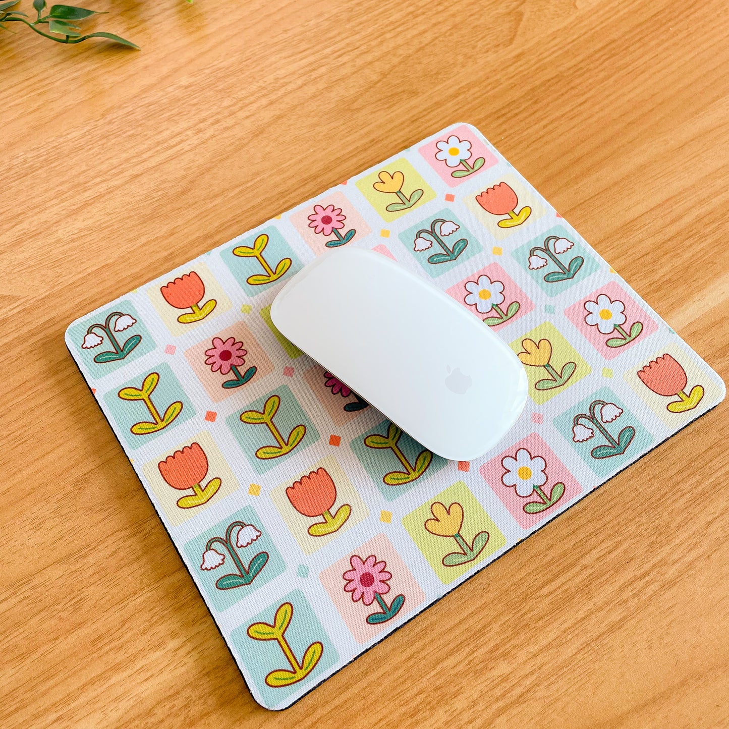 Flowers - Rectangle Mouse Mat