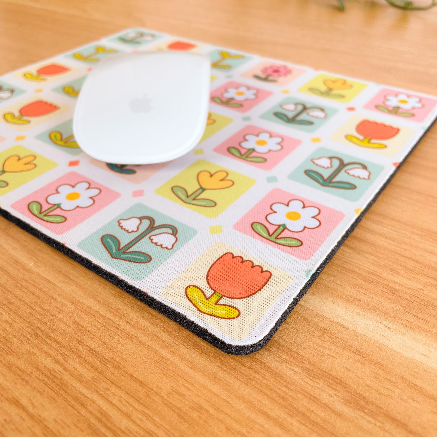 Flowers - Rectangle Mouse Mat