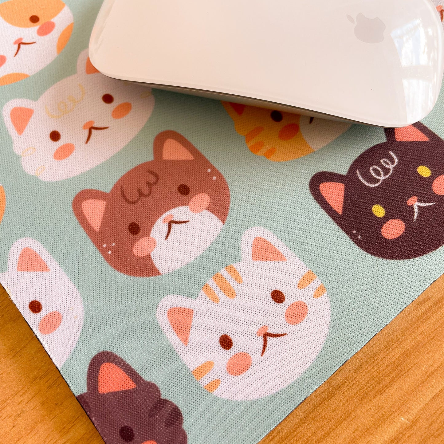 Cute Cats - Rectangle Mouse Mat