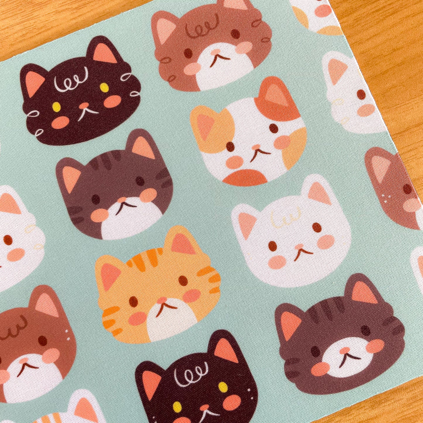 Cute Cats - Rectangle Mouse Mat