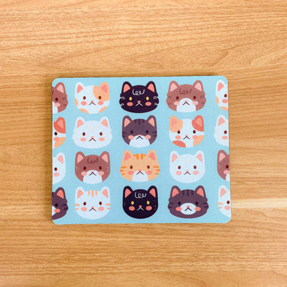 Cute Cats - Rectangle Mouse Mat