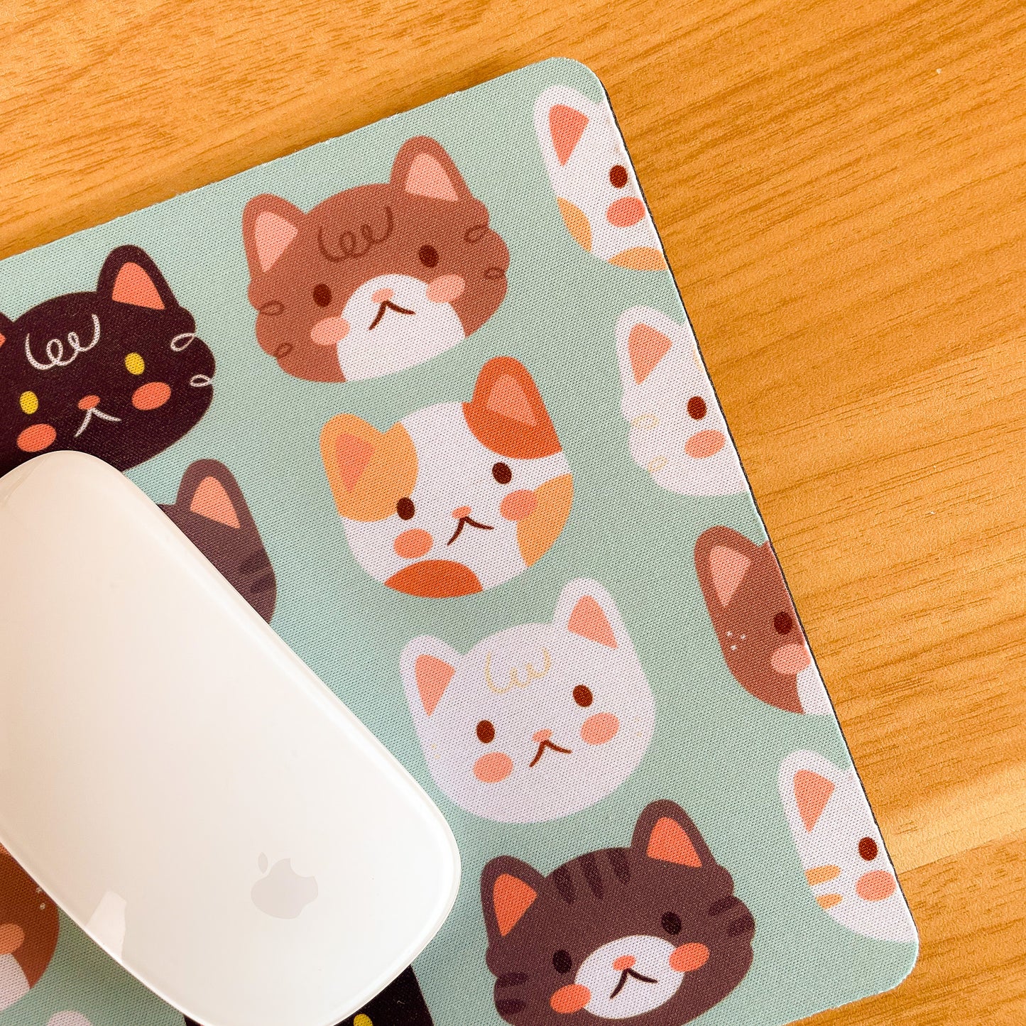 Cute Cats - Rectangle Mouse Mat