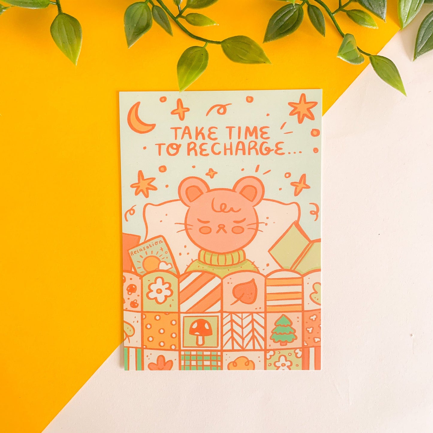 Take Time to Recharge (Jan 22) - Limited Edition Patreon Print