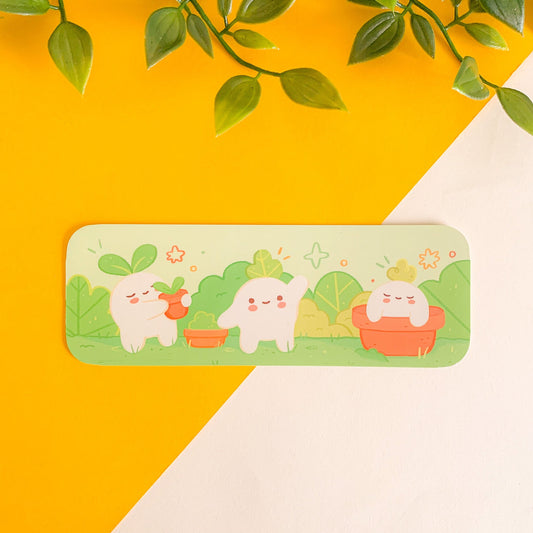 Gardening Meebloos (Jun 22) - Limited Edition Patreon Bookmark