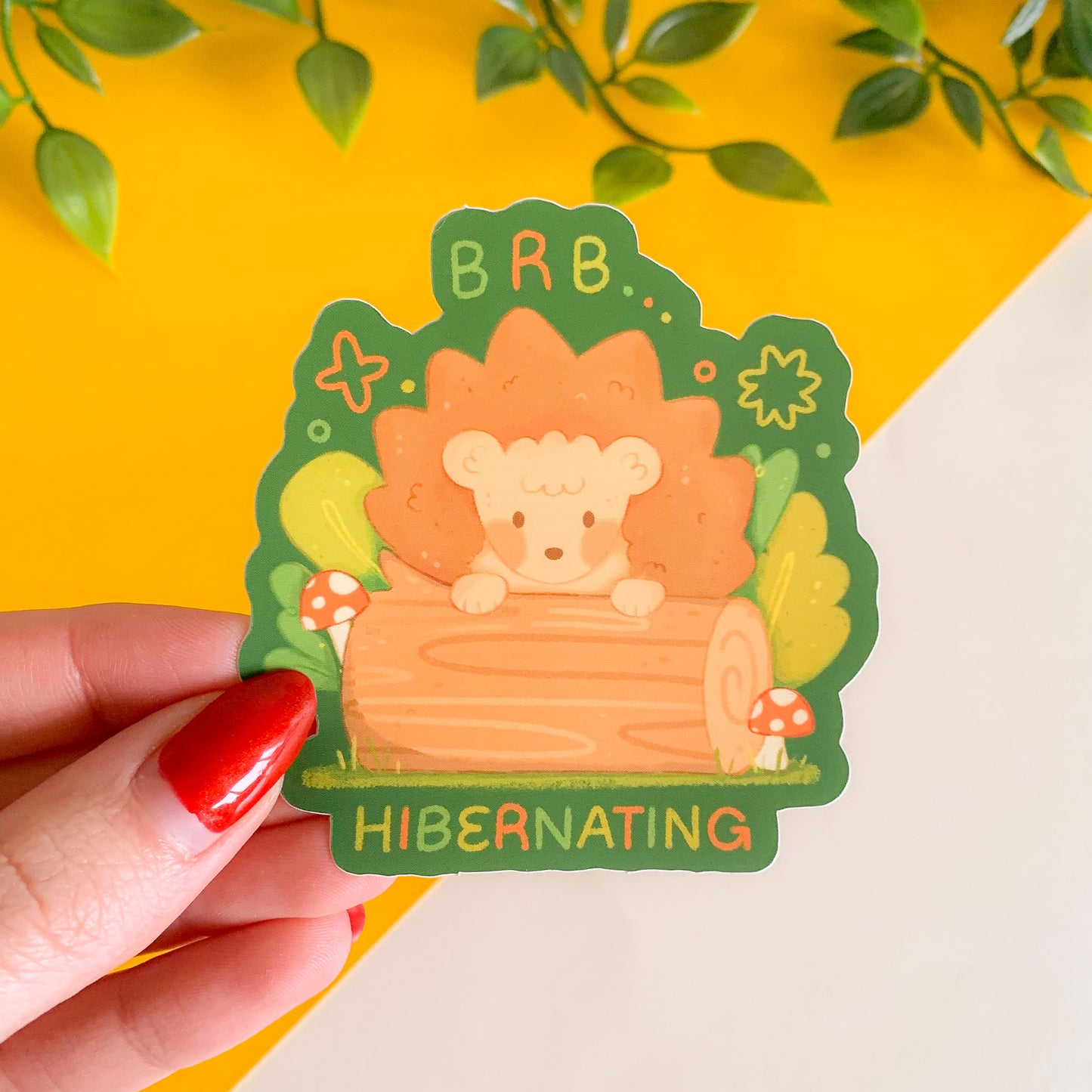 Hibernating Hedgehogs (Nov 22) Limited Edition Patreon Mushy Mail Bundle