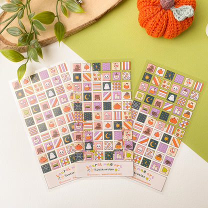 Trick or Treat? - Clear Gold Foil Sticker Sheet