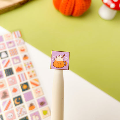 Trick or Treat? - Clear Gold Foil Sticker Sheet