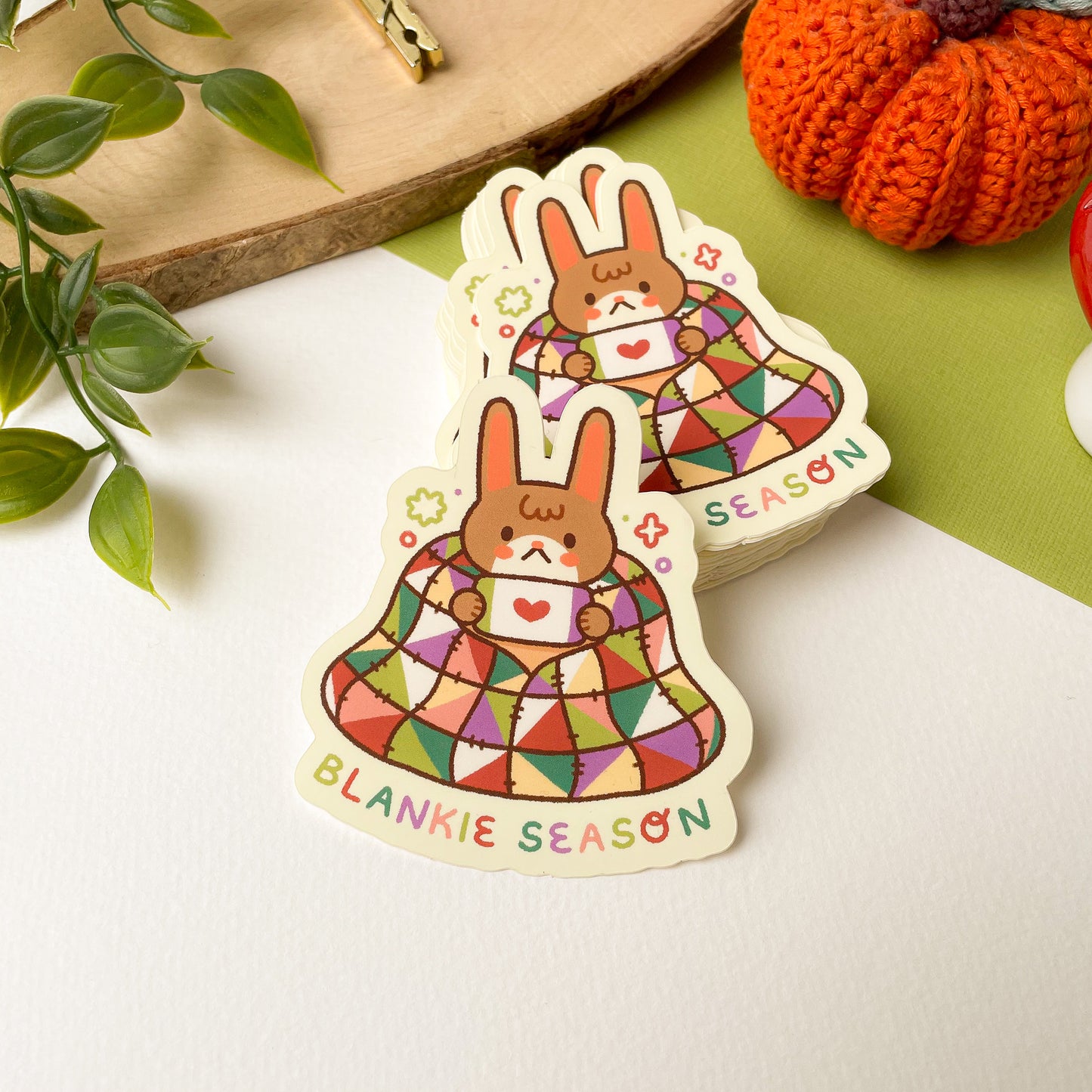 Blankie Season - Matte Vinyl Sticker