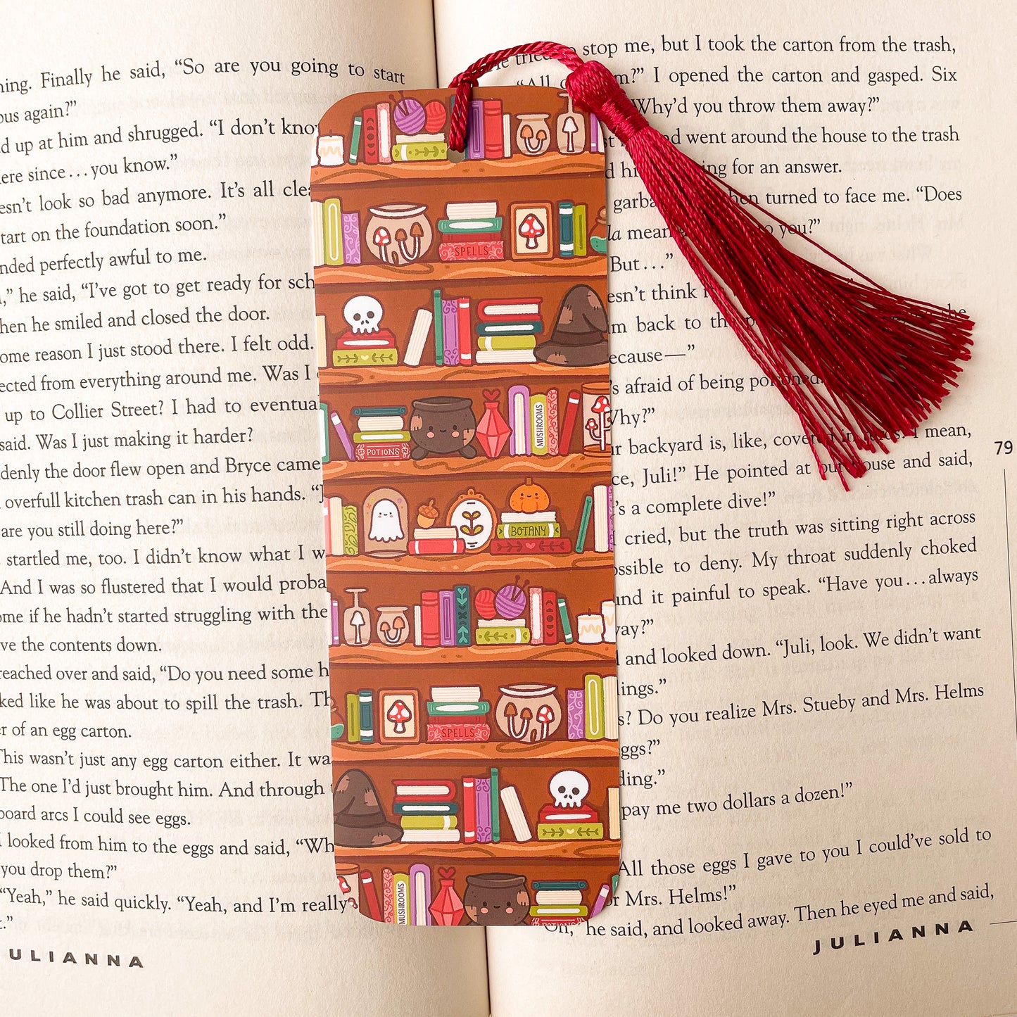 Witches Shelves Bookmark