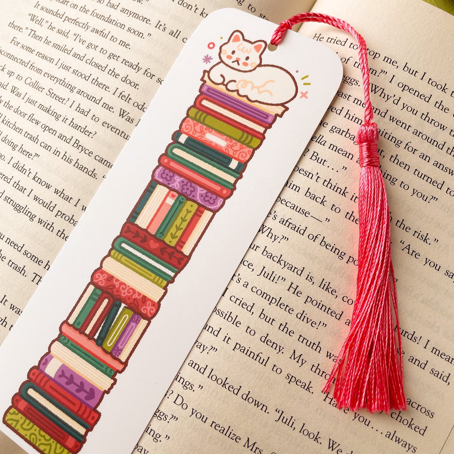 Bookish Cat Bookmark