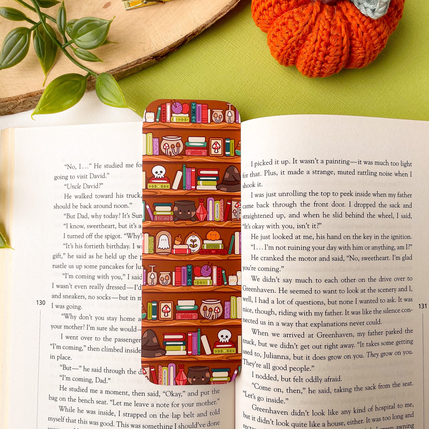 Witches Shelves Bookmark