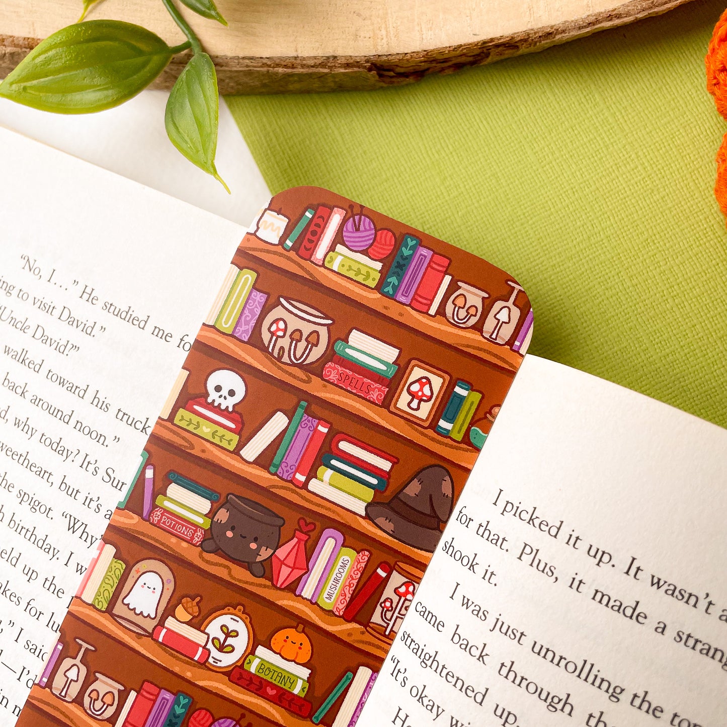 Witches Shelves Bookmark