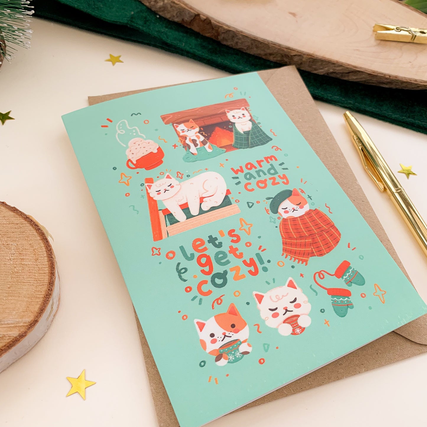 Winter Wishes - Christmas Card
