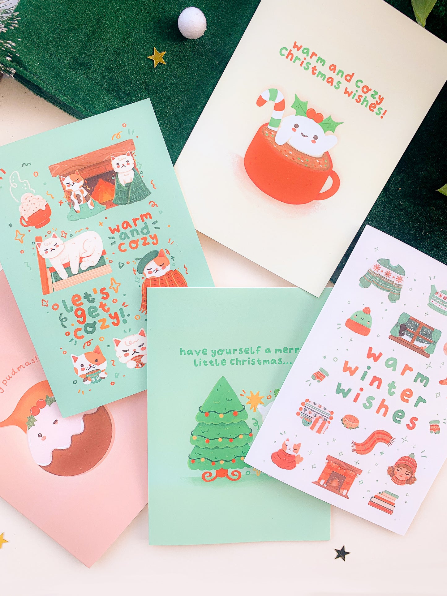 Mystery Christmas Card Bundle (3 Cards)