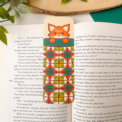 Sleepy Fox - Bookmark