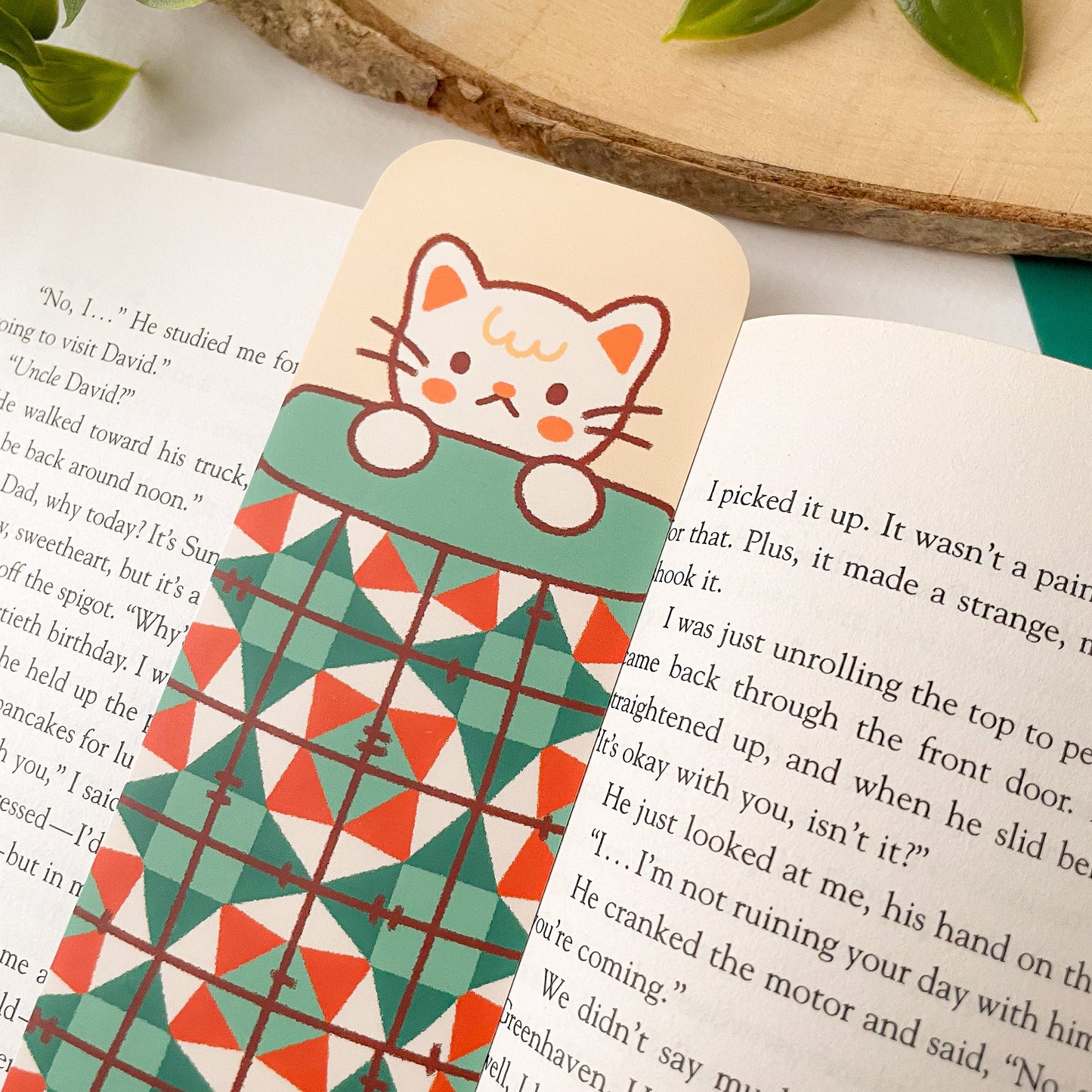 Sleepy Cat - Bookmark