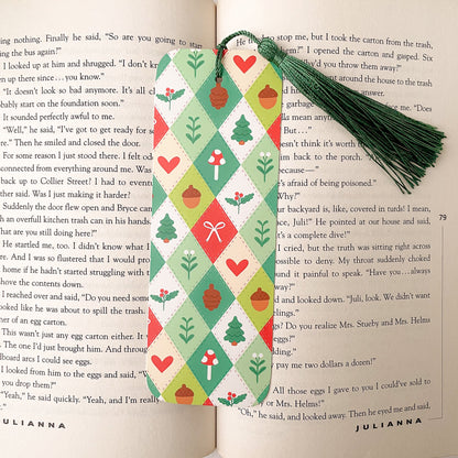 Winter Quilt - Bookmark