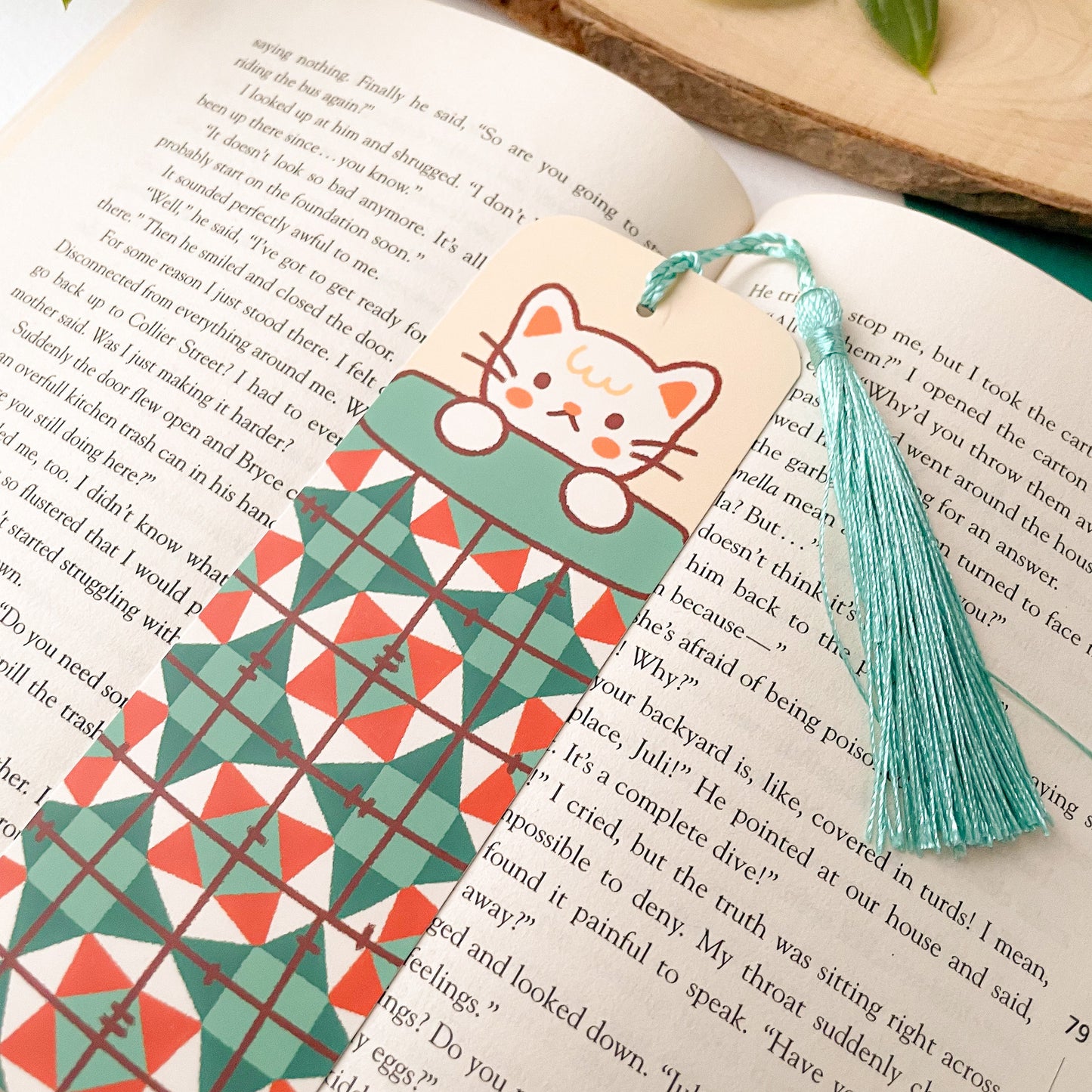 Sleepy Cat - Bookmark