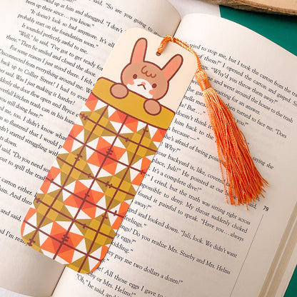 Sleepy Rabbit - Bookmark