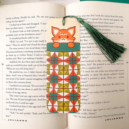 Sleepy Fox - Bookmark