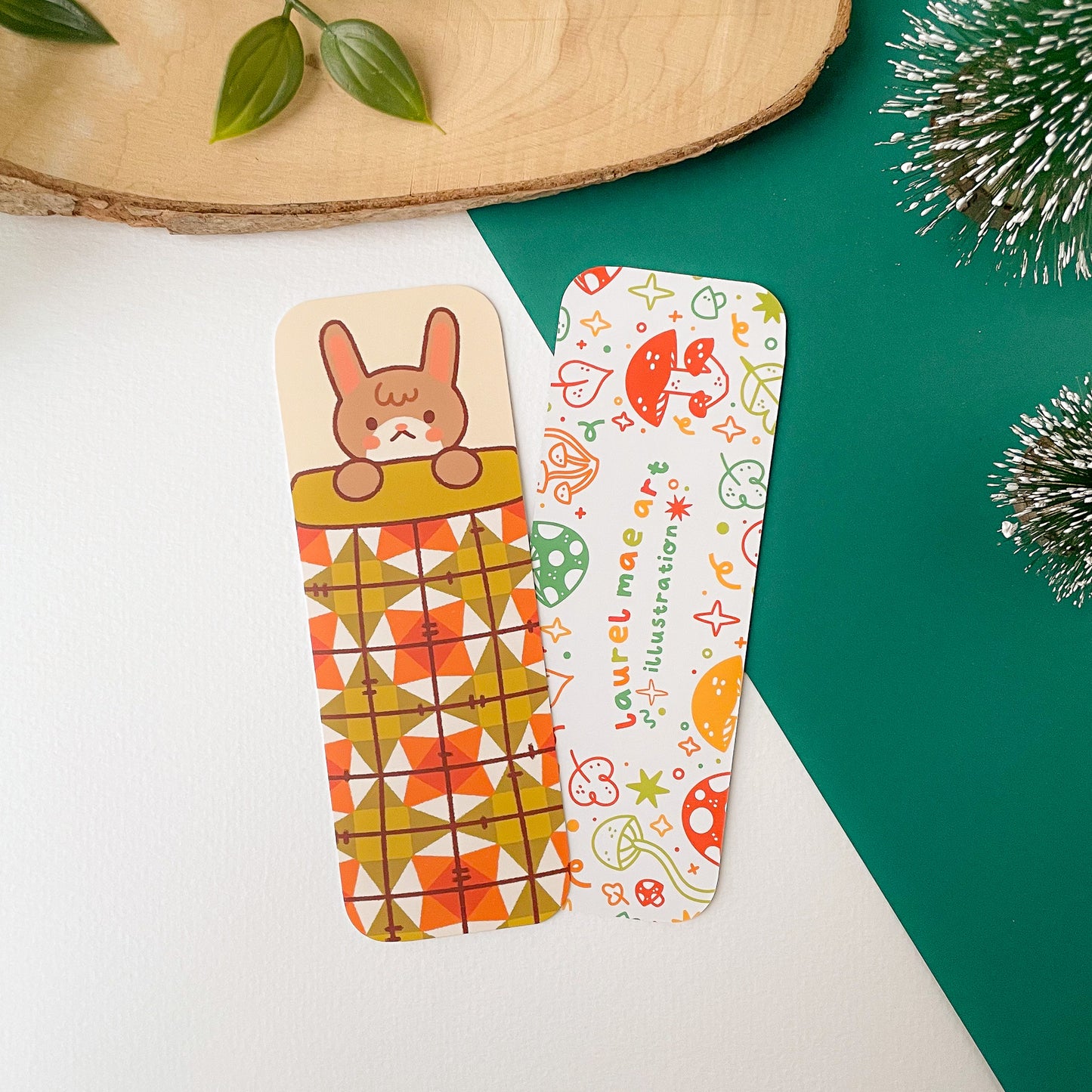 Sleepy Rabbit - Bookmark