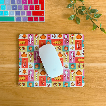 Fall Foraging - Rectangle Mouse Mat