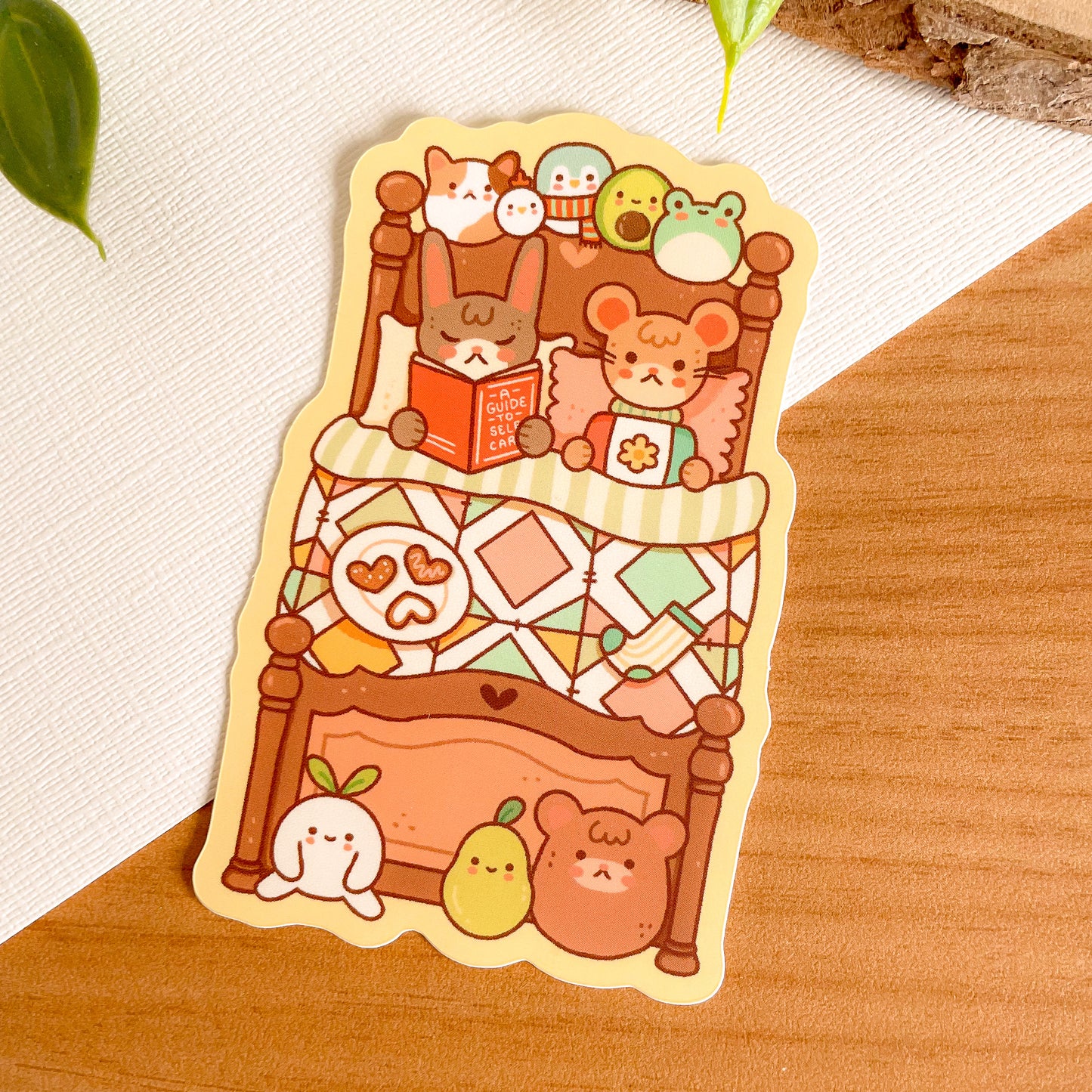 Cozy Bedtime (Feb 24) - Limited Edition Patreon Matte Vinyl Sticker