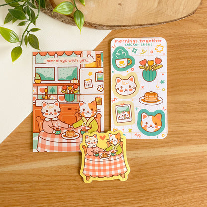 Mornings Together (March 24) Limited Edition Patreon Mushy Mail Bundle