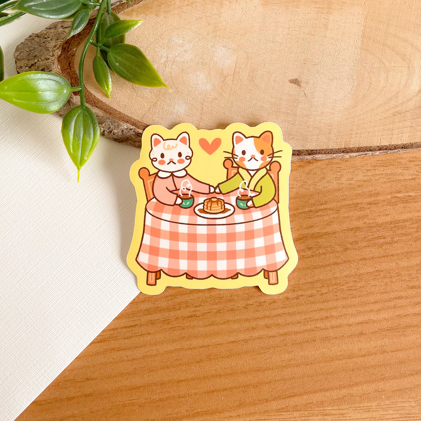 Mornings Together (March 24) - Limited Edition Patreon Matte Vinyl Sticker