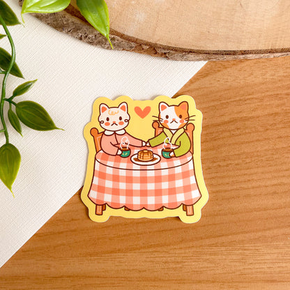 Mornings Together (March 24) - Limited Edition Patreon Matte Vinyl Sticker