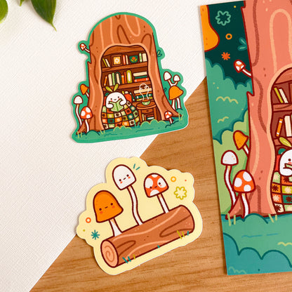 Meebloo Tree House (April 24) Limited Edition Patreon Mushy Mail Bundle