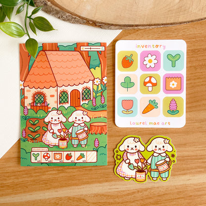 Gardening Cottage (June 24) Limited Edition Patreon Mushy Mail Bundle