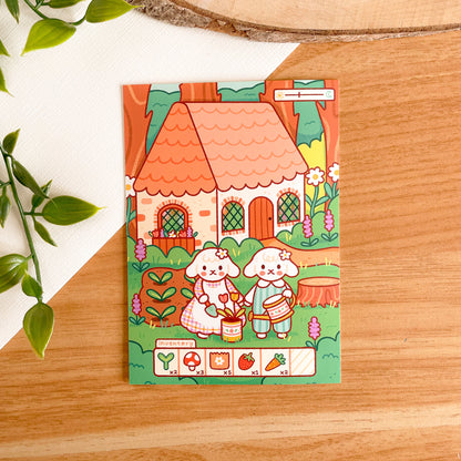 Gardening Cottage (June 24) - Limited Edition Patreon Print