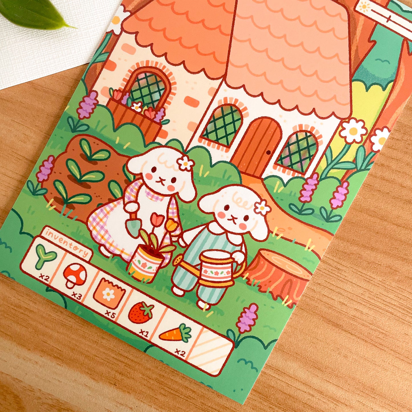 Gardening Cottage (June 24) - Limited Edition Patreon Print