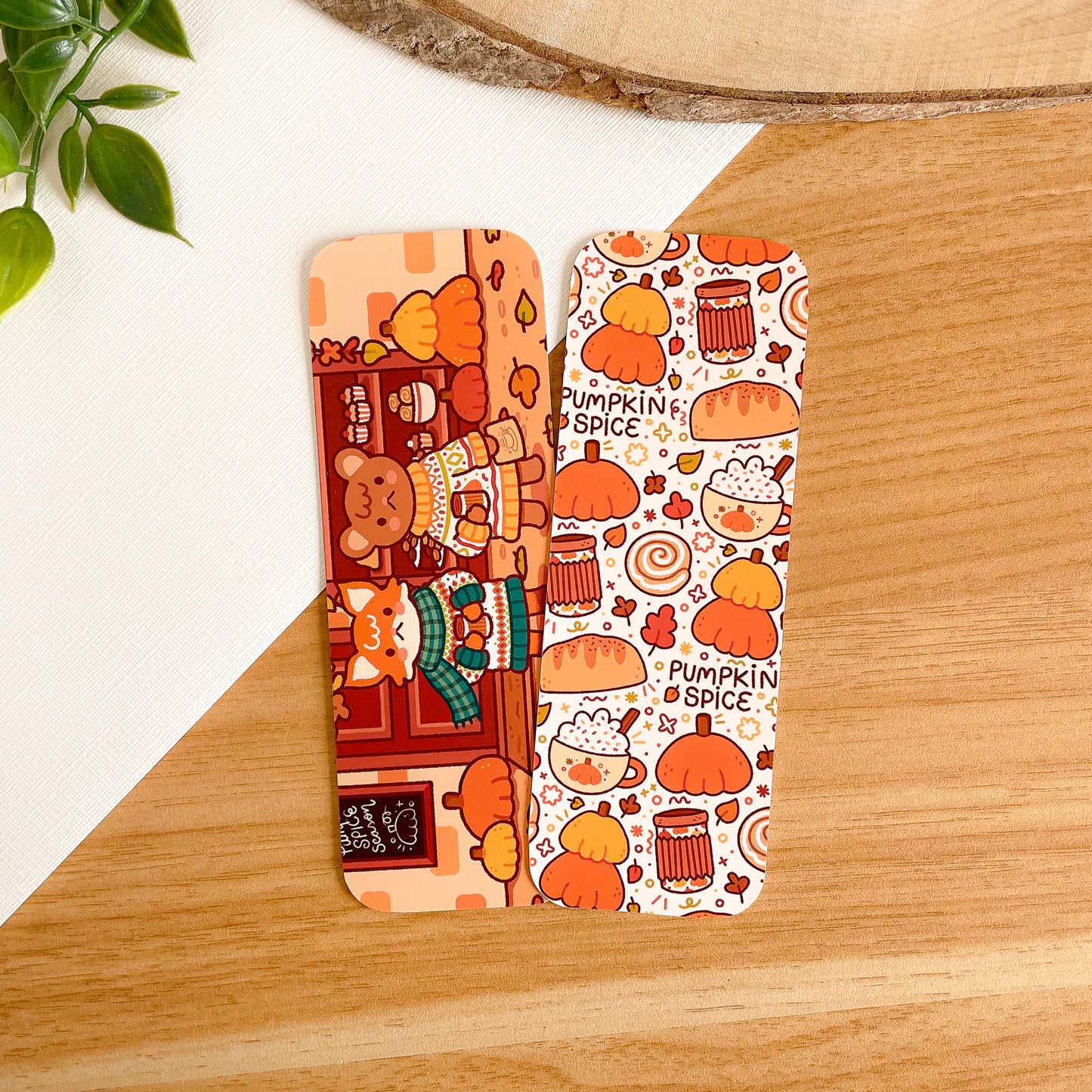 Pumpkin Spice (Oct 24) - Limited Edition Patreon Bookmark