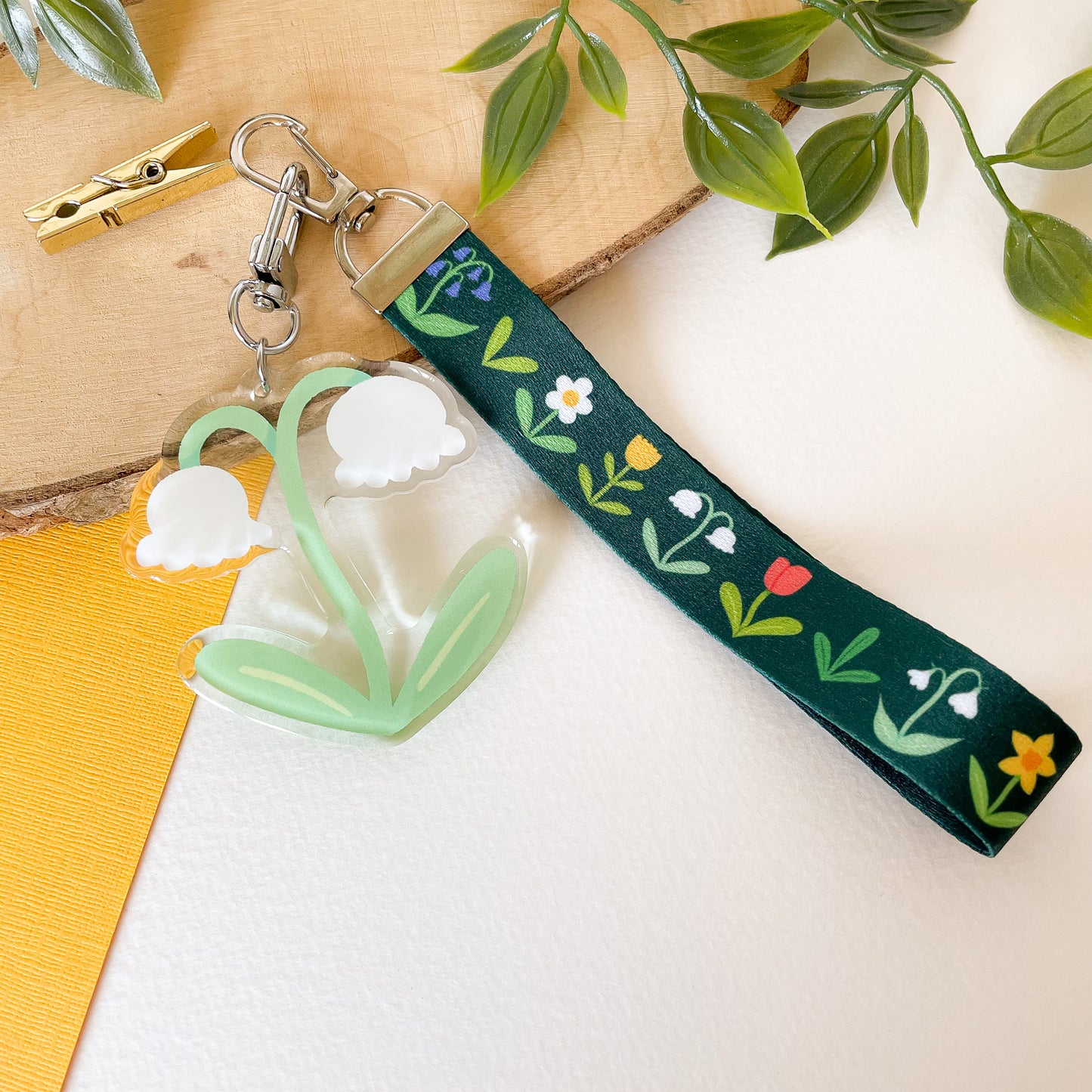 In Bloom - Lanyard Keychain
