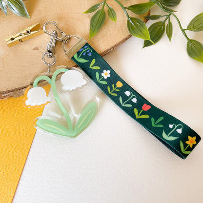 In Bloom - Lanyard Keychain