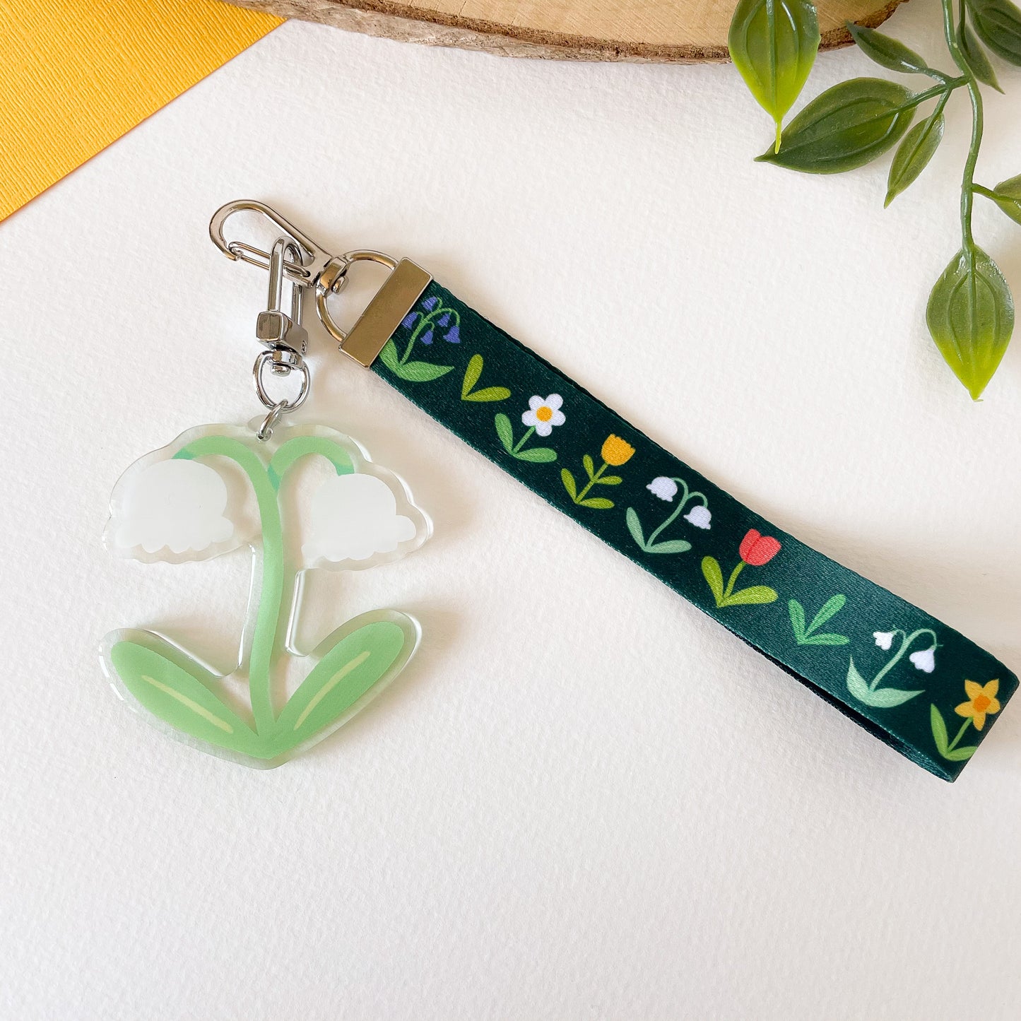 In Bloom - Lanyard Keychain