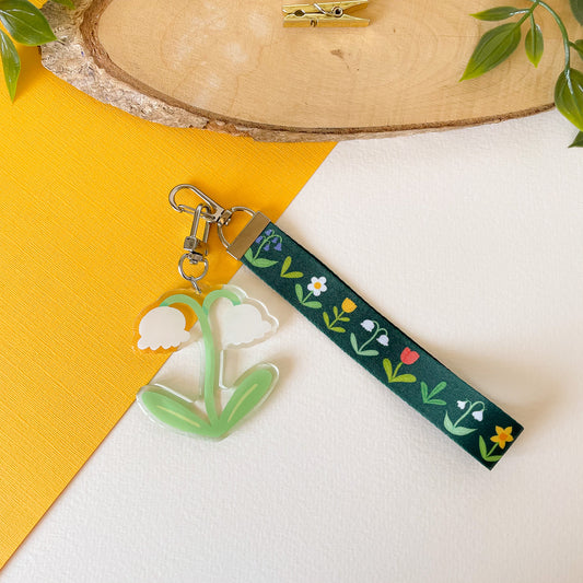 In Bloom - Lanyard Keychain