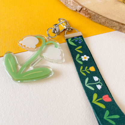 In Bloom - Lanyard Keychain